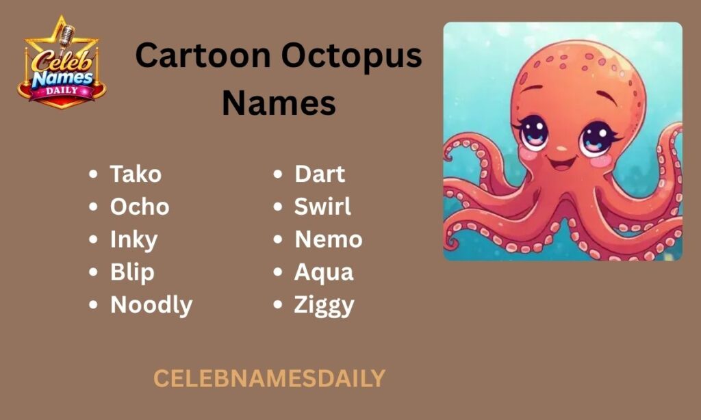 Cartoon Octopus Names