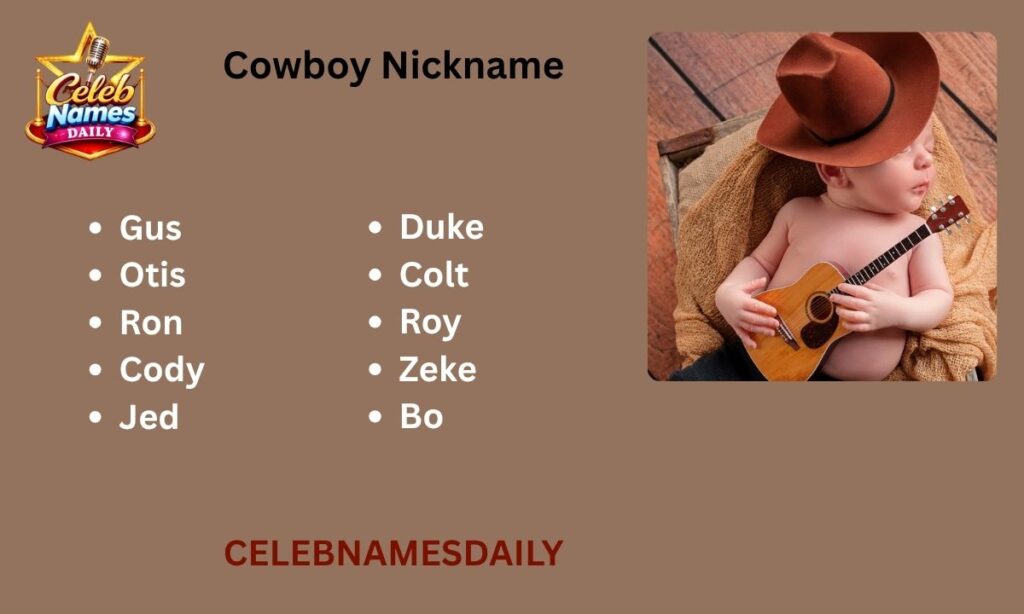 Cowboy Nickname