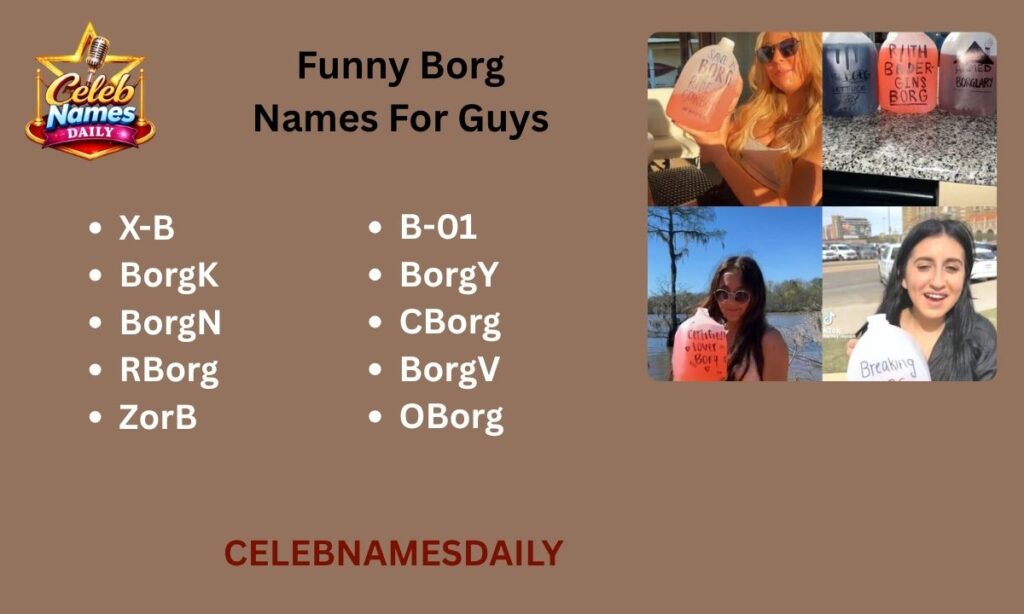 Funny Borg Names For Guys