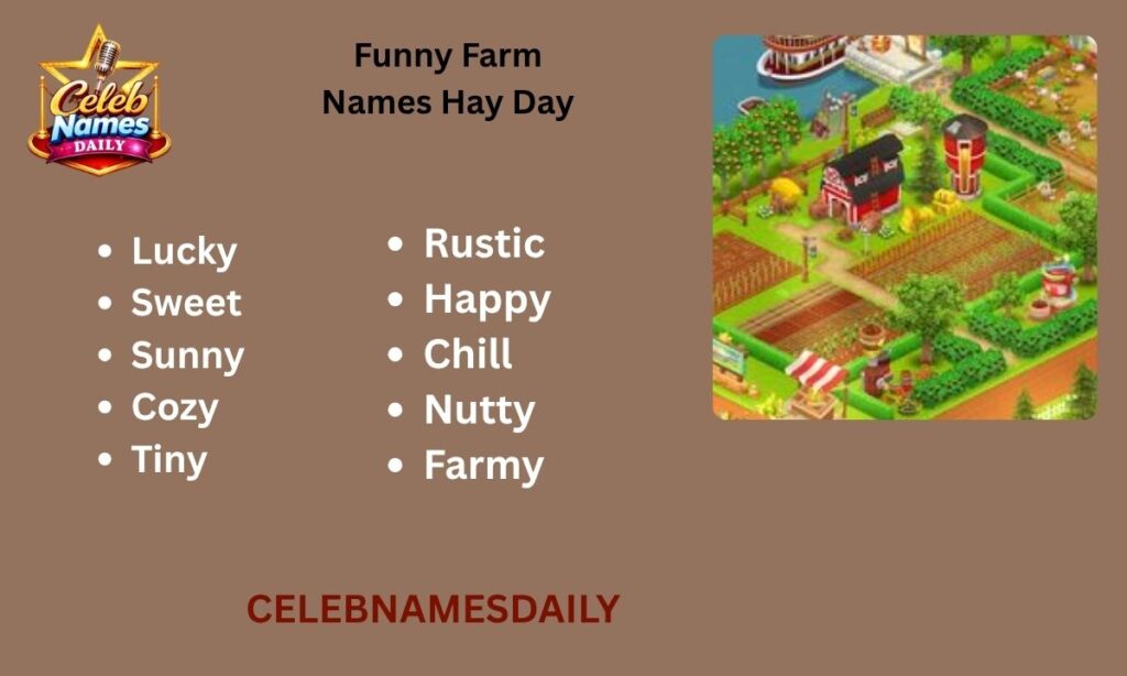 Funny Farm Name Puns