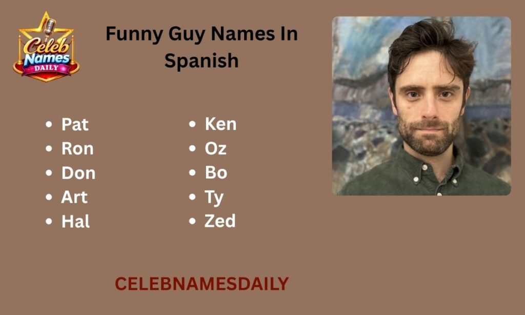 Funny Guy Names In Spanish