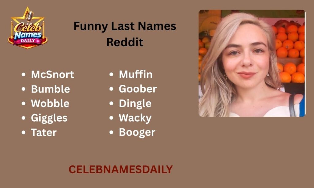 Funny Last Names Reddit