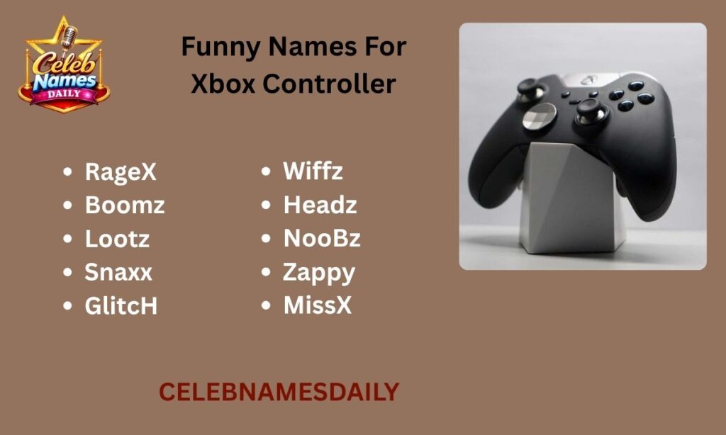 Funny Names For Xbox Controller