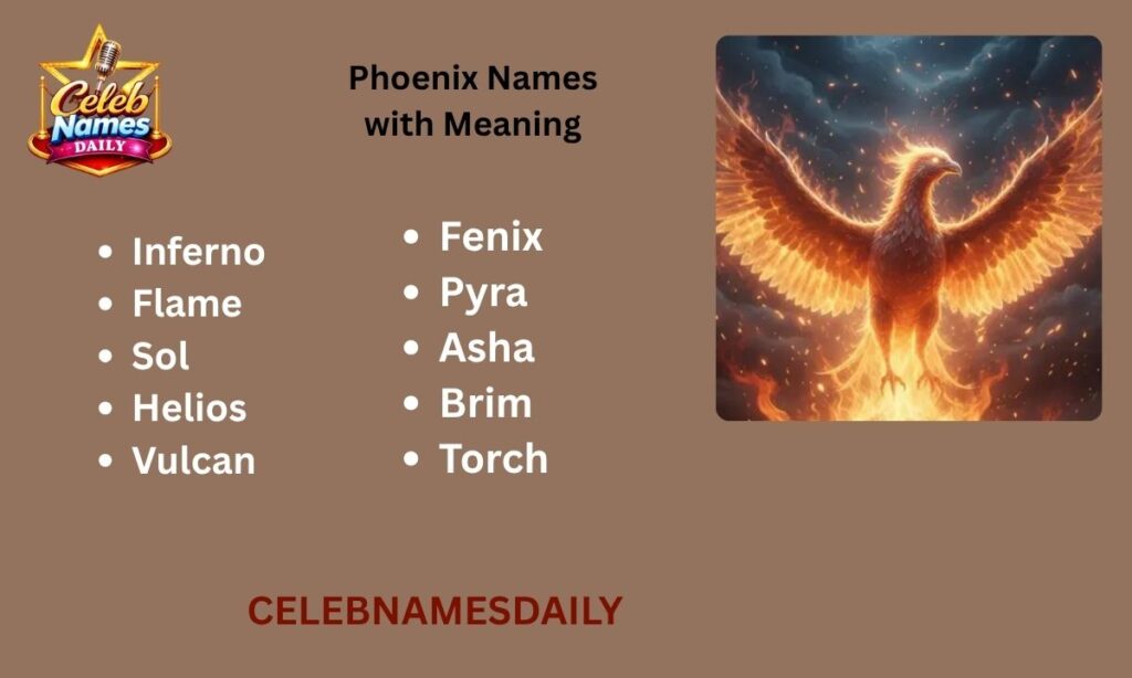Phoenix Names with Meaning