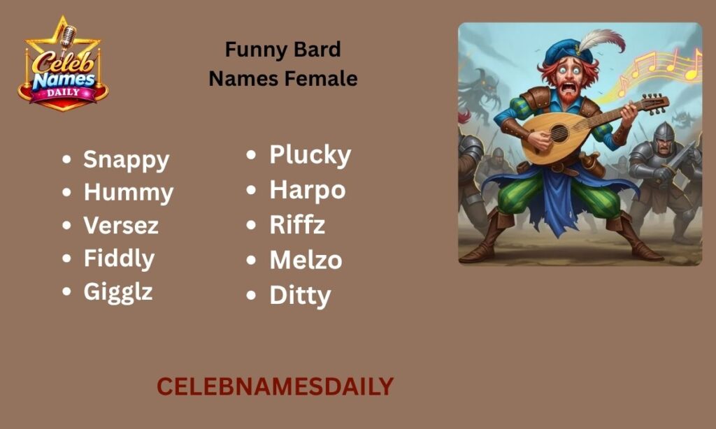 Funny Bard Names Female