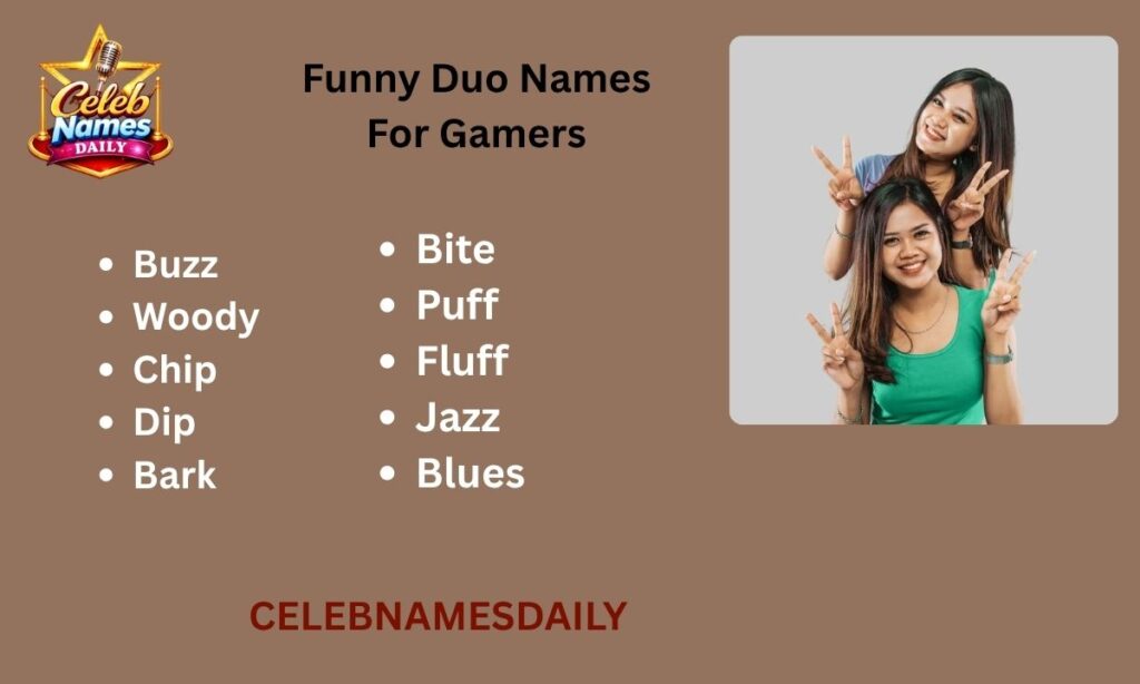 Funny Duo Names For Gamers