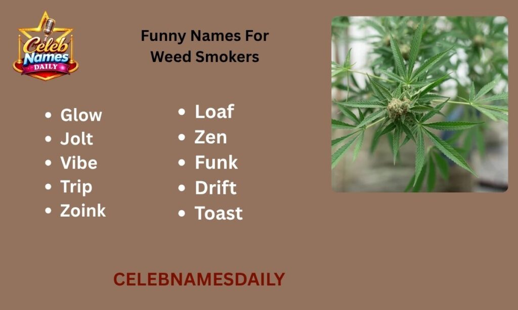 Funny Names For Weed Smokers