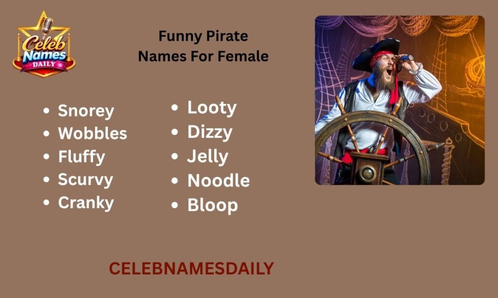 Funny Pirate Names For Female