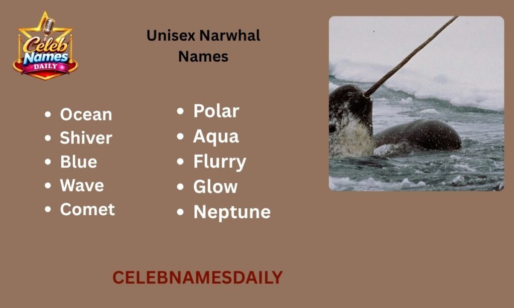 Unisex Narwhal Names