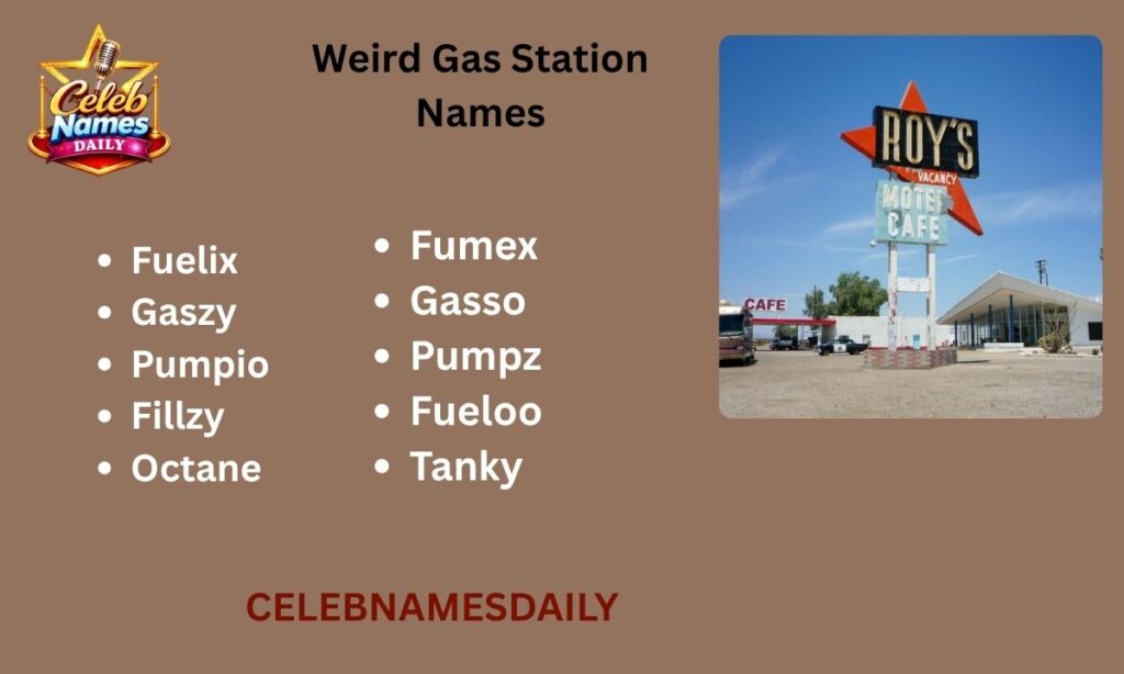 Weird Gas Station Names