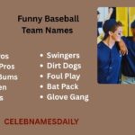 400+ Funny Baseball Team Names: Unique, Dirty, Youth & Kids