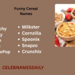 550+ Funny Cereal Names For Adults, Brands & Pet 2026